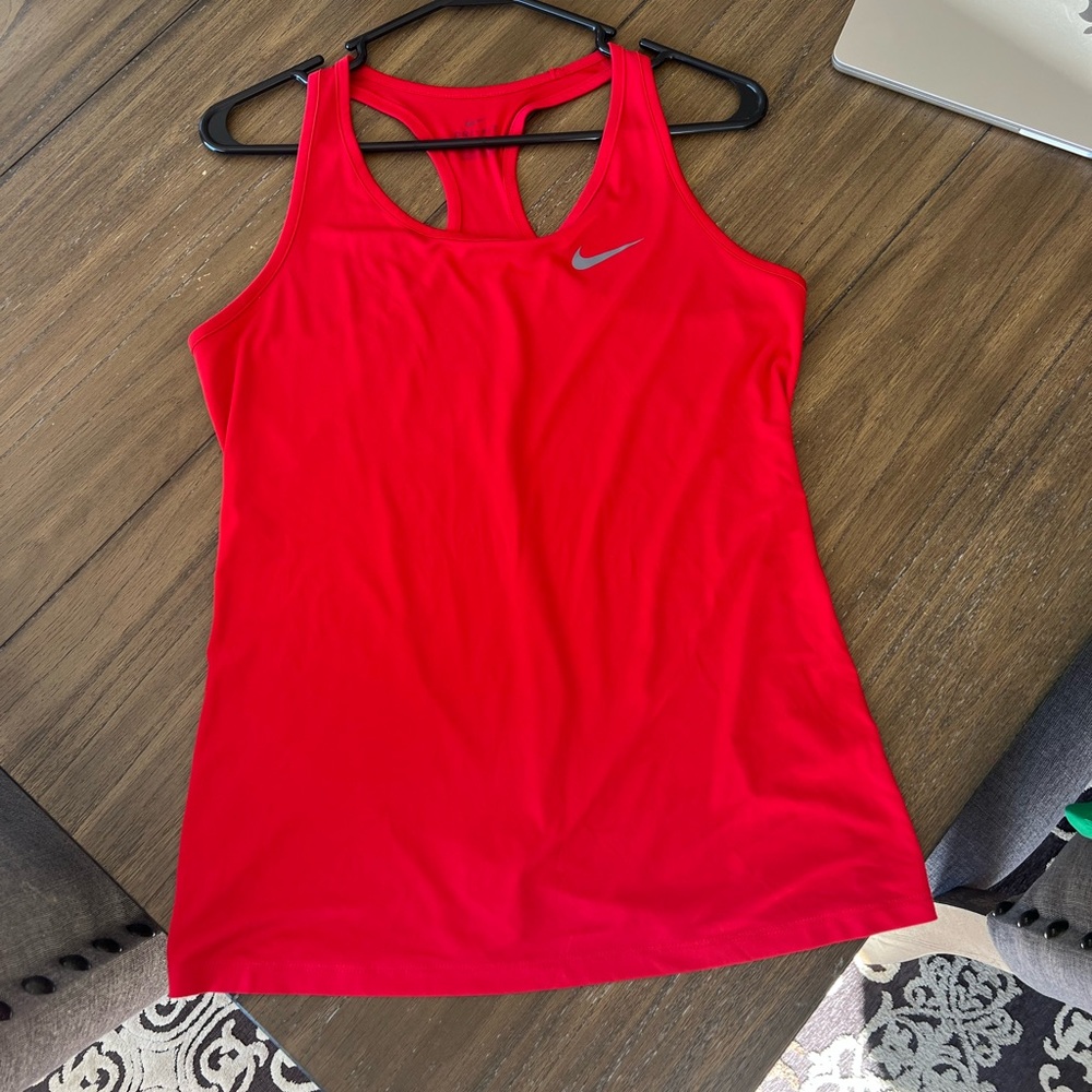 Nike Women's Bright Red Tank Top